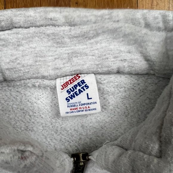 Vintage Jerzees Oregon Ducks Zip Pullover - Picture 2 of 5